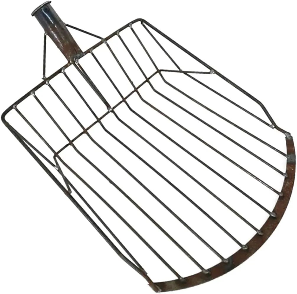 Household Corn Shovel Iron Material Strong Flat Head Shovel Collect Maize Spade Farm Tools Easy to Clean