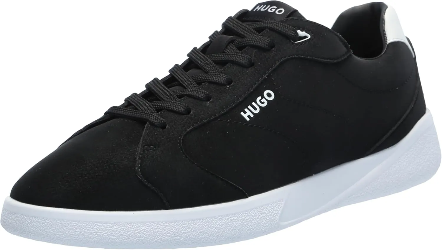 HUGO Men's Full Suede Cupsole Sneaker