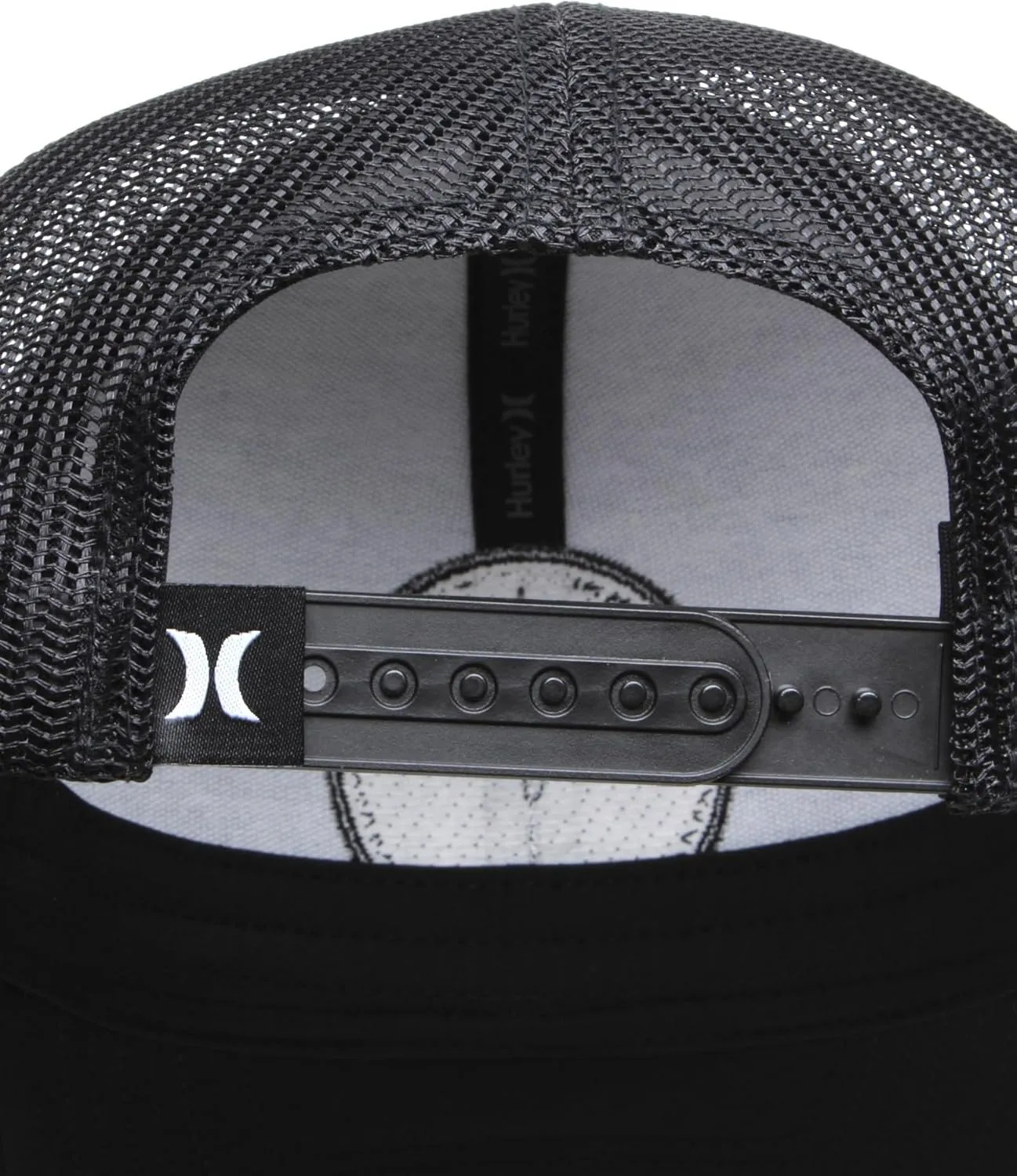 Hurley Men’s Offshore Trucker Hat - Curved Brim Mesh Baseball Cap and Hats for Men with Adjustable Snapback Closure