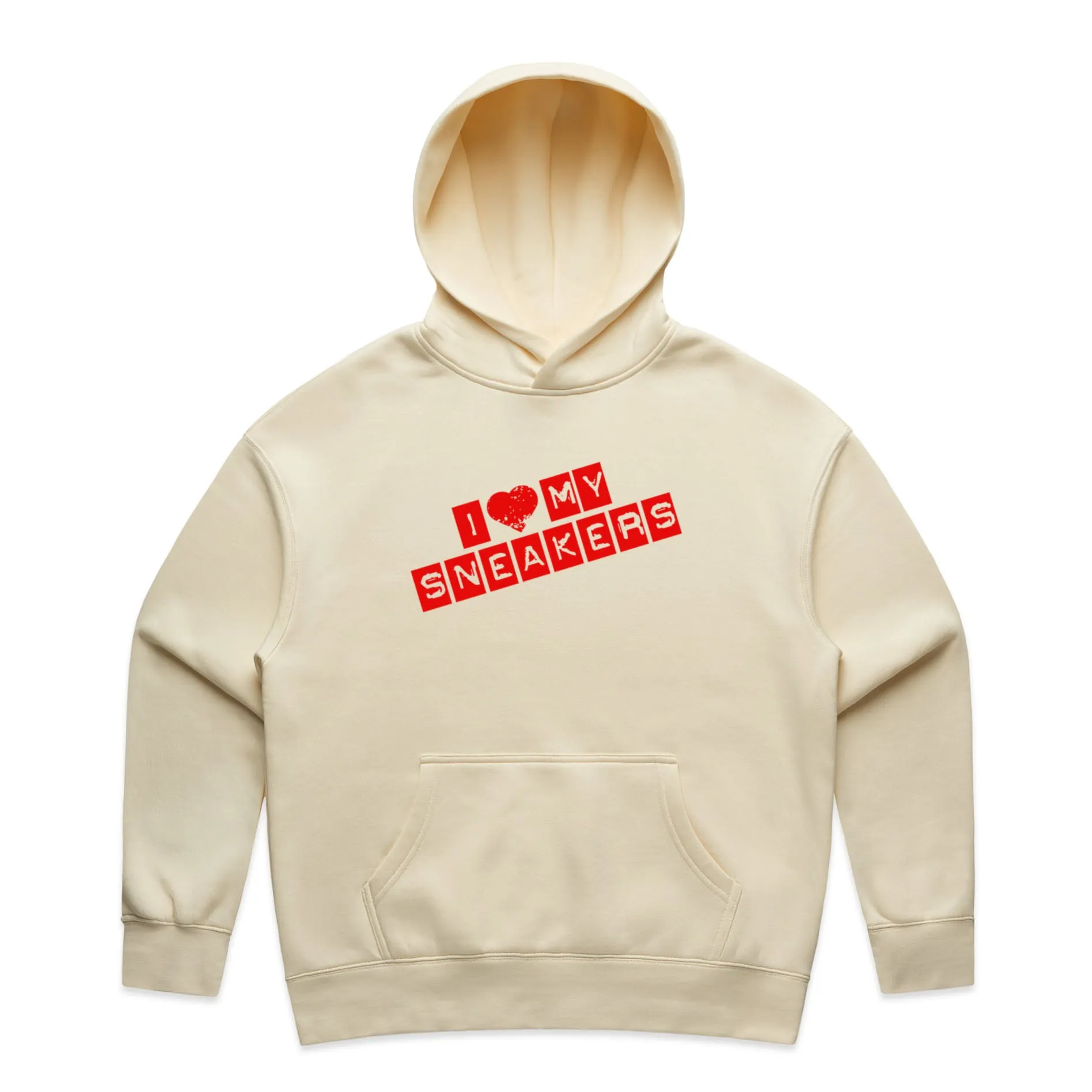 I Love My Sneakers – Women's Hooded Sweatshirt