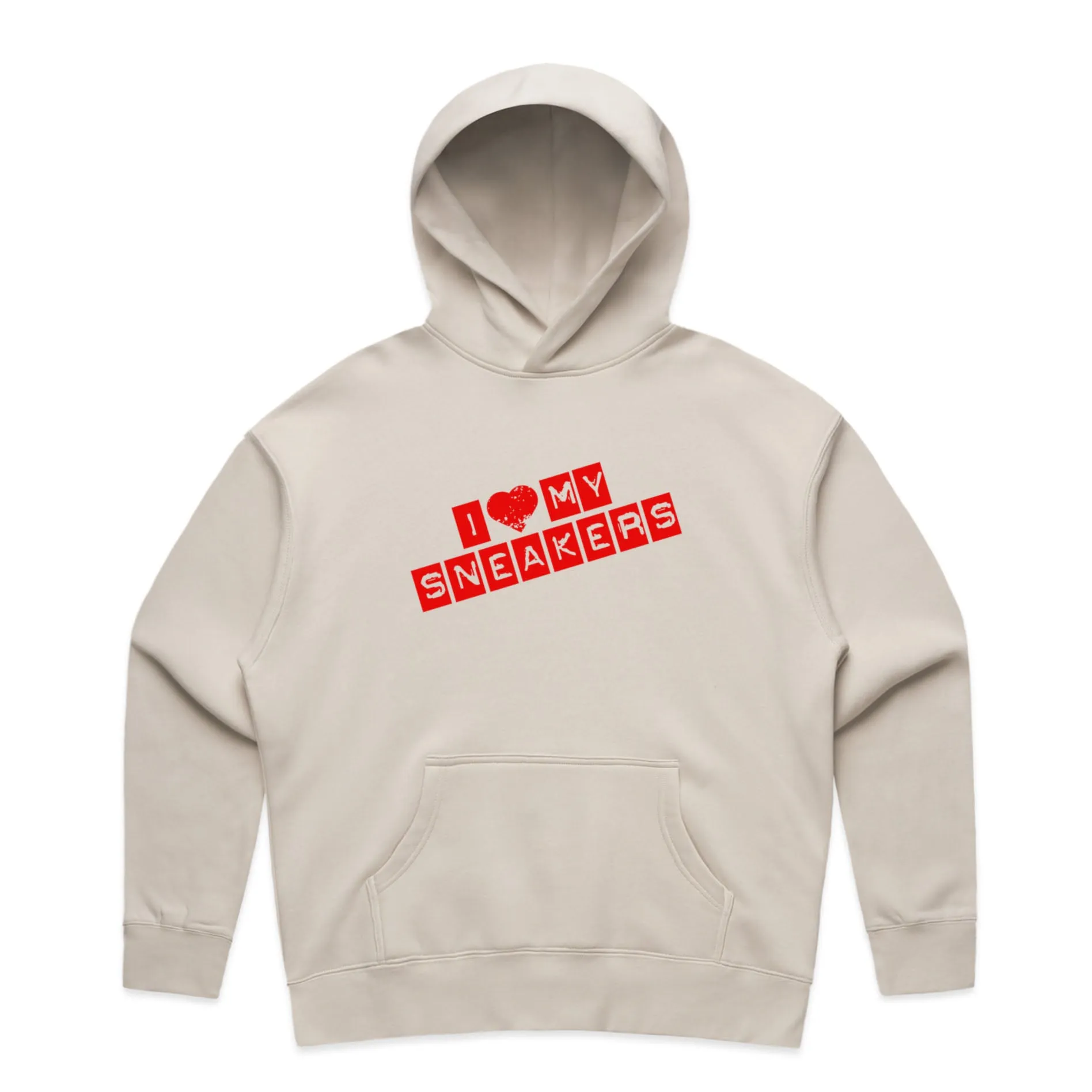 I Love My Sneakers – Women's Hooded Sweatshirt