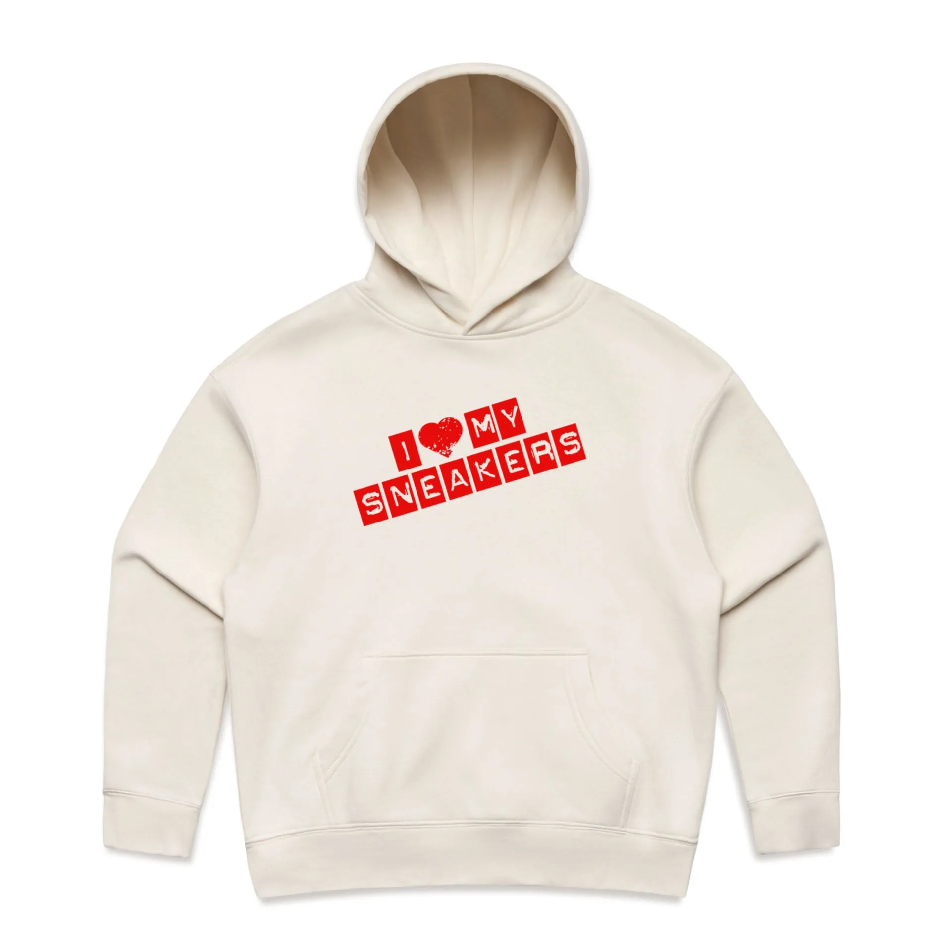 I Love My Sneakers – Women's Hooded Sweatshirt