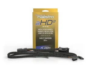 iDatalink Maestro HRN-AR-HD2 Plug and Play T-Harness for Select Harley Davidson Models from 2014-2022 (AHD2)