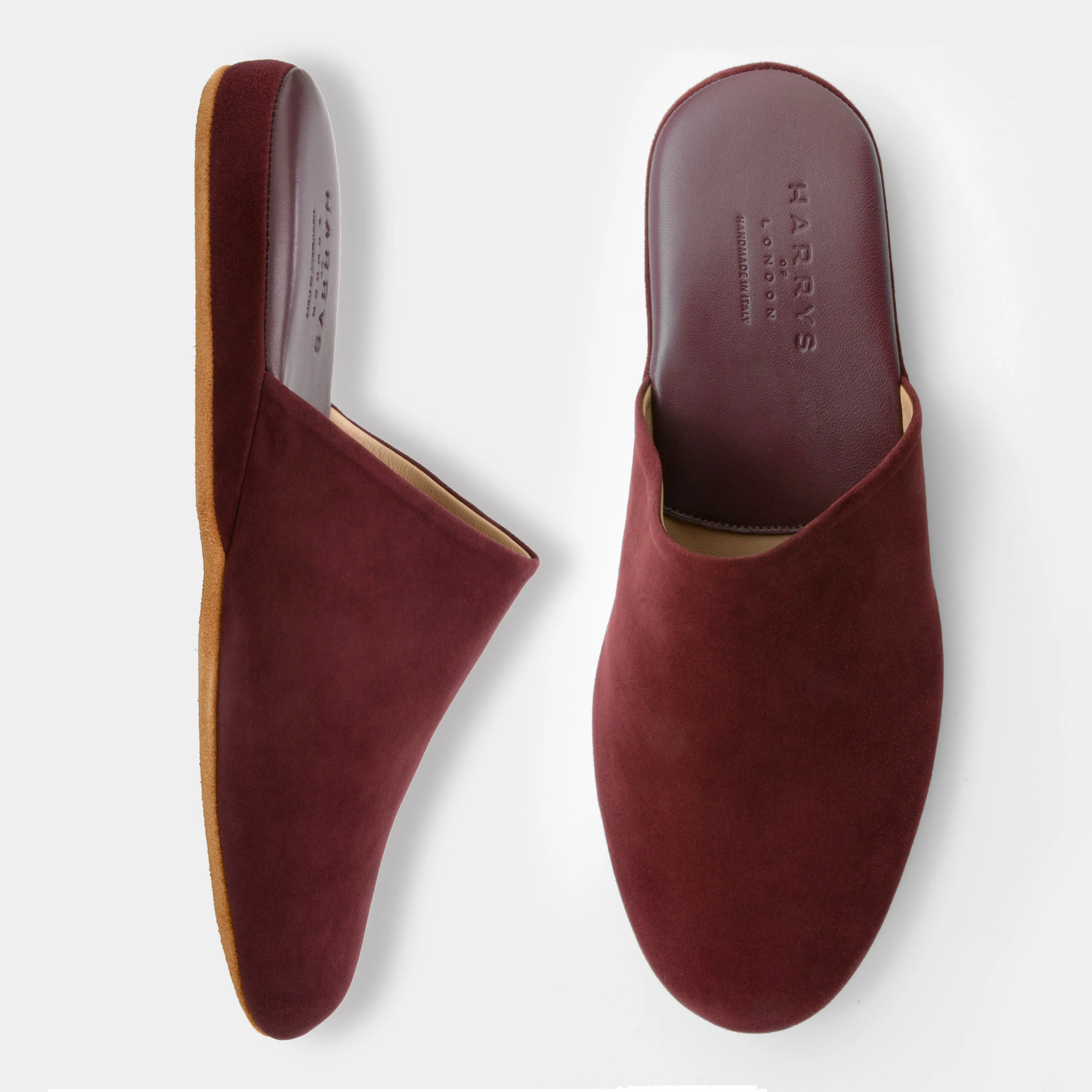 Jake Suede Burgundy