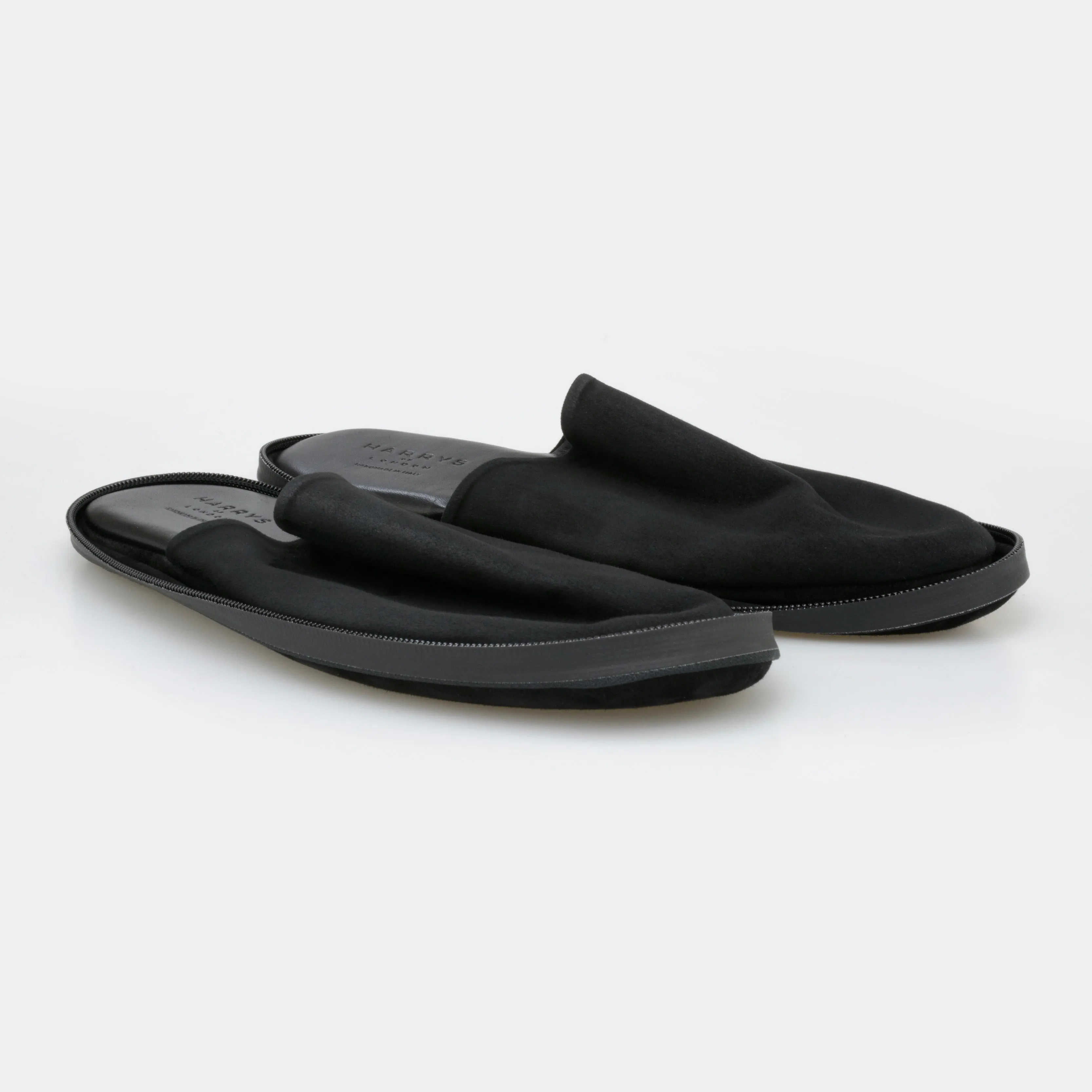 Jake Travel Suede Black