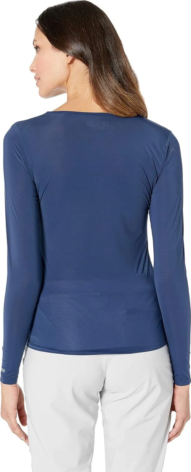 Jamie Sadock womens Sunsense® Long Sleeve Layering Top