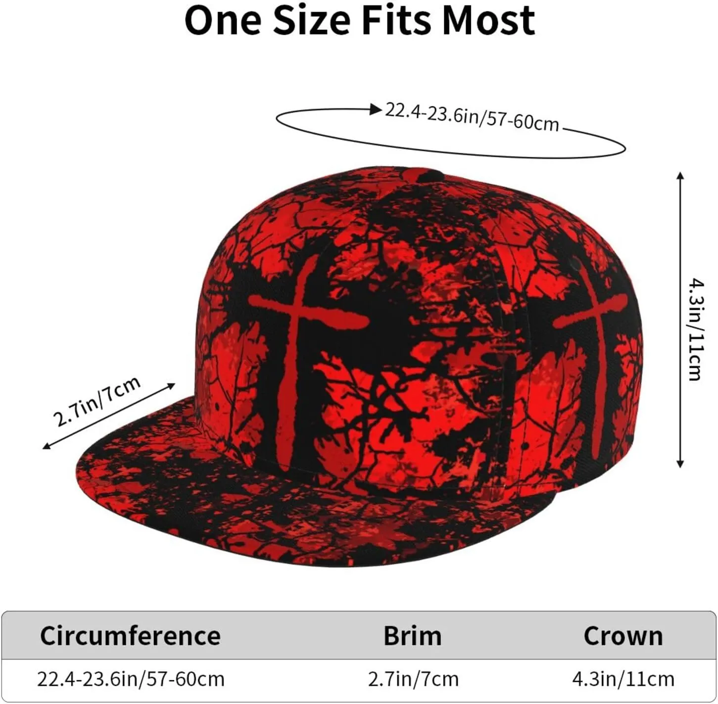 Jesus Baseball Cap for Men Adjustable Flat Bill Brim Cap for Travel Hiking and Outdoor Sports