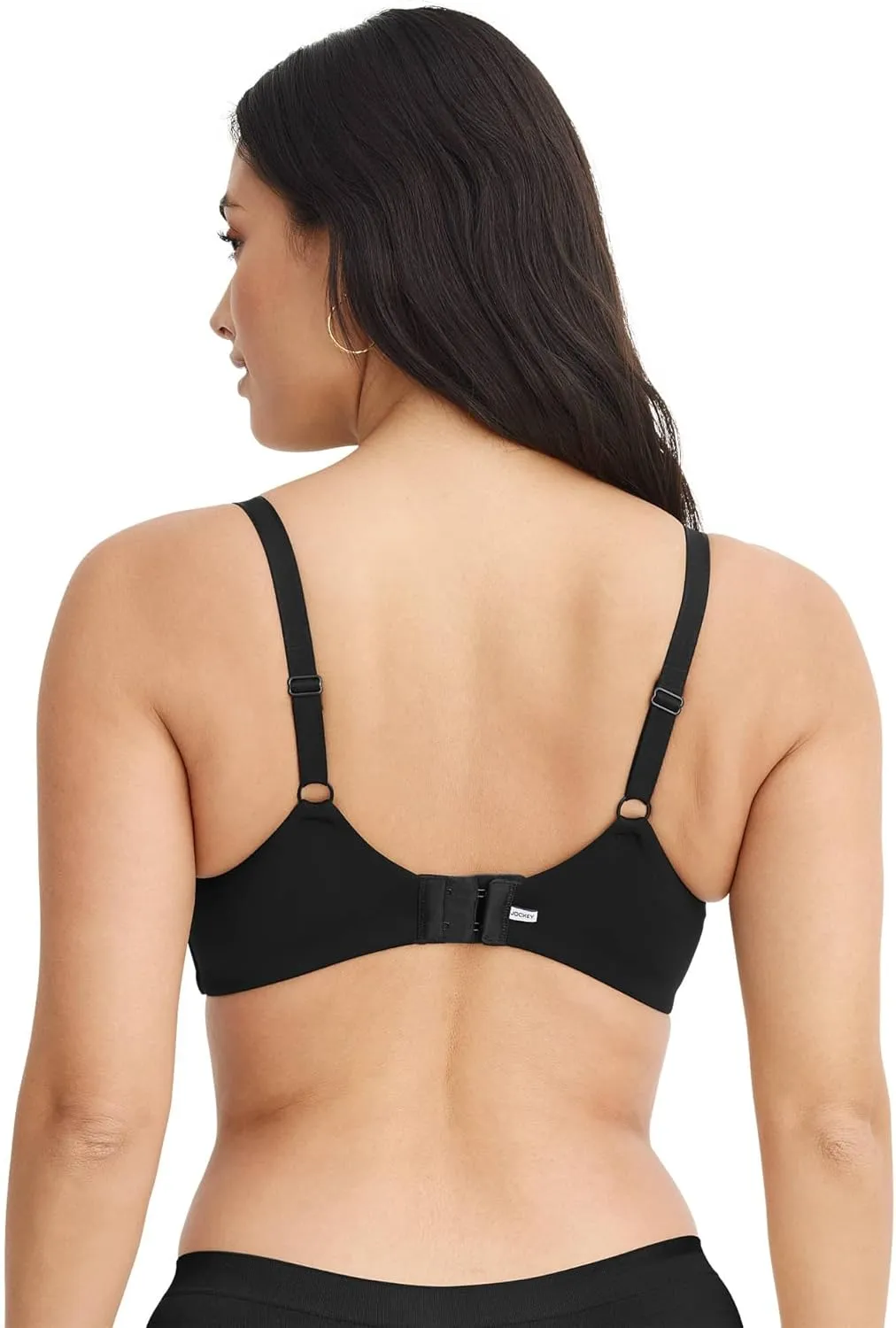 Jockey Women's Bra Smooth & Sleek Microfiber Full Coverage Wirefree T-Shirt Bra