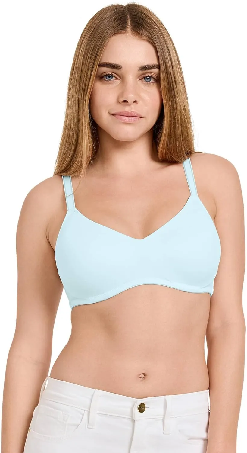 Jockey Women's Bra Smooth & Sleek Microfiber Full Coverage Wirefree T-Shirt Bra