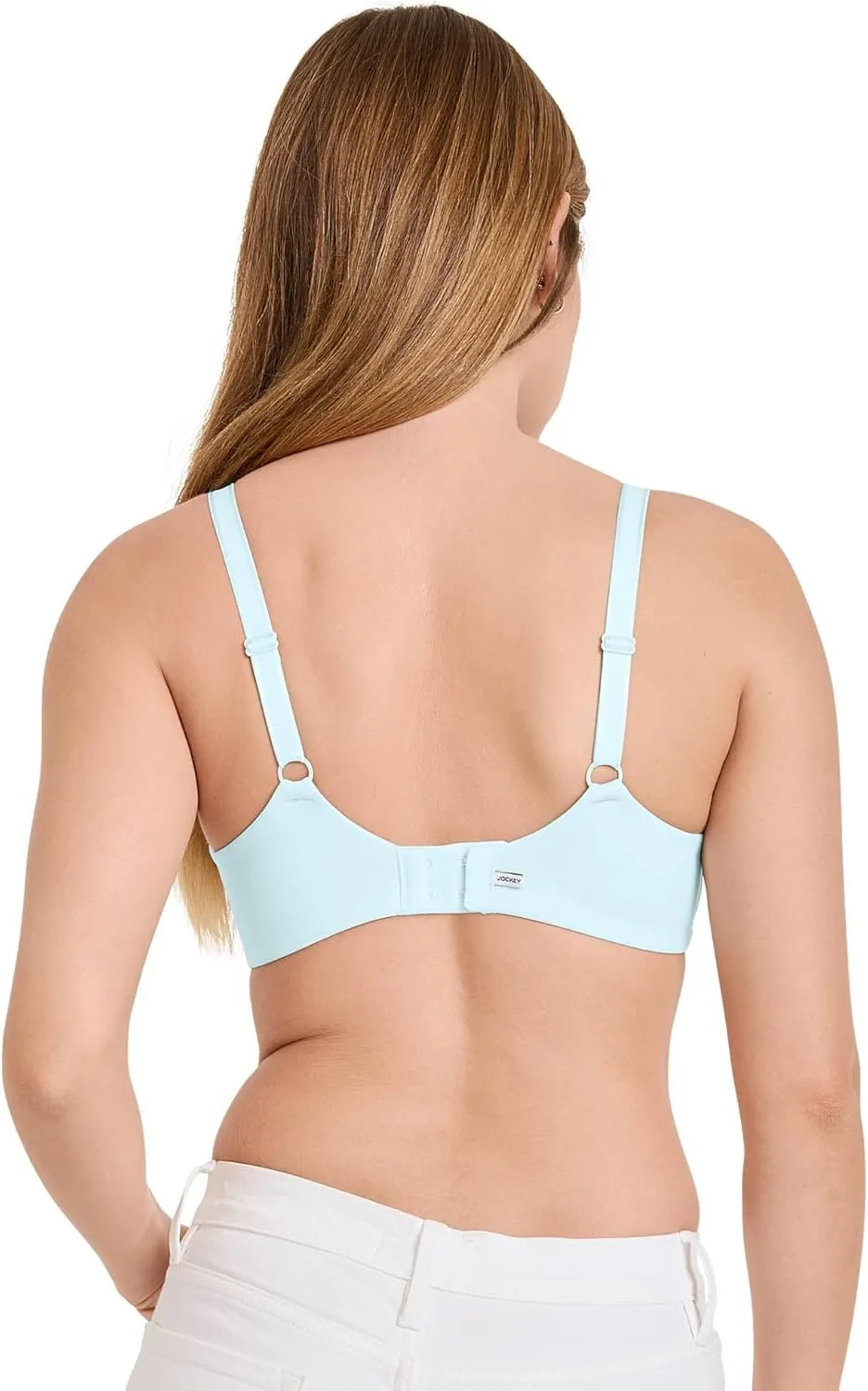 Jockey Women's Bra Smooth & Sleek Microfiber Full Coverage Wirefree T-Shirt Bra