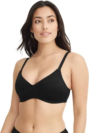 Jockey Women's Bra Smooth & Sleek Microfiber Full Coverage Wirefree T-Shirt Bra