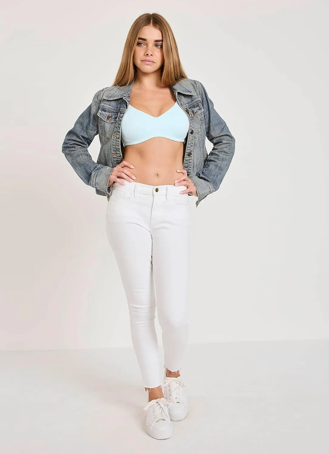 Jockey Women's Bra Smooth & Sleek Microfiber Full Coverage Wirefree T-Shirt Bra