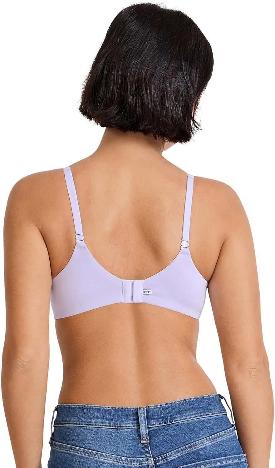 Jockey Women's Bra Smooth & Sleek Supersoft Demi Coverage Underwire T-Shirt Bra