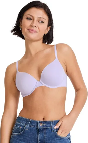 Jockey Women's Bra Smooth & Sleek Supersoft Demi Coverage Underwire T-Shirt Bra