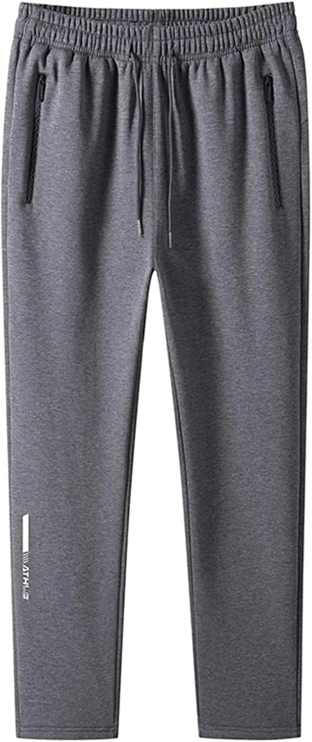 Joggers for Men UK Slim-Fit Joggers Sweat Pants Plus Size Sports Cargo Combat Pant Comfort Soft Jogging Jogger