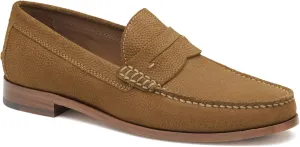 Johnston & Murphy Men’s Baldwin Penny Shoes – Men’s Dress Shoes, Leather Moccasin Shoes, Dress Shoes for Men, Durable Rubber Sole & Cushioned Footbed, Men’s Penny Loafers