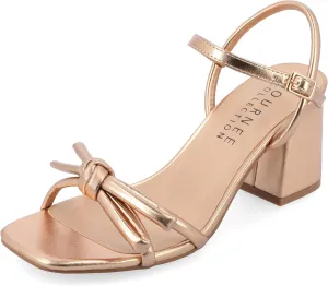 Journee Collection Womens Meryl Bow Block Heel