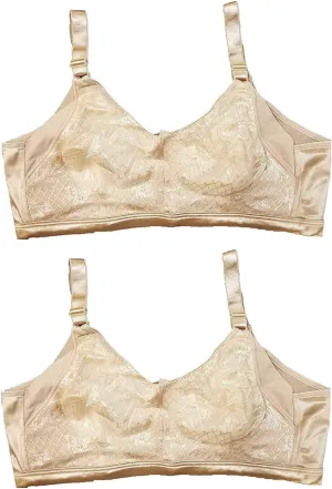 JUST MY SIZE Women's Undercover Slimming 2-Pack Mjj222