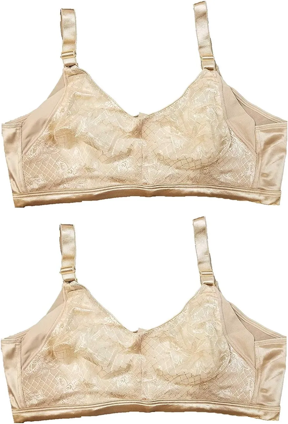 JUST MY SIZE Women's Undercover Slimming 2-Pack Mjj222