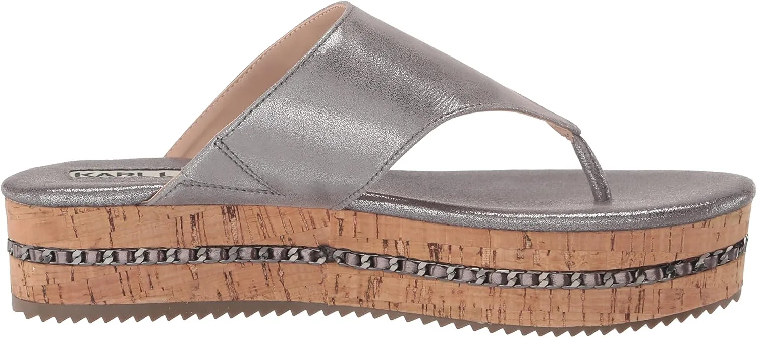 KARL LAGERFELD Women's Karsyn Platform Sandal