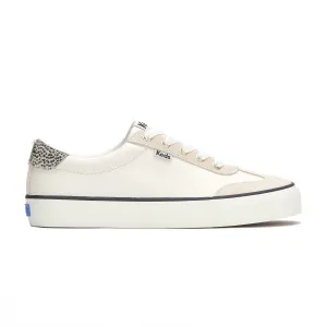 KEDS - Jump Kick T-Toe Leather - Suede Snow White