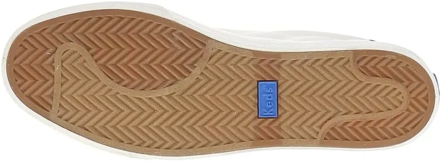Keds Womens Jump Kick T-Toe Ripstop Suede Lace Up Sneakers Shoes Casual - Grey, White