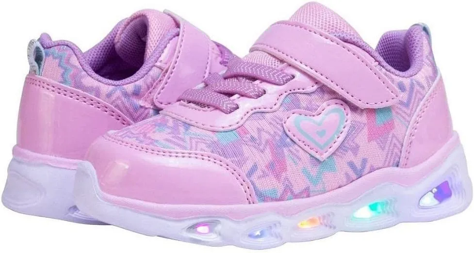 Kids Led Shoes Toddler Girls Fashion Light Up Sneaker