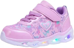 Kids Led Shoes Toddler Girls Fashion Light Up Sneaker