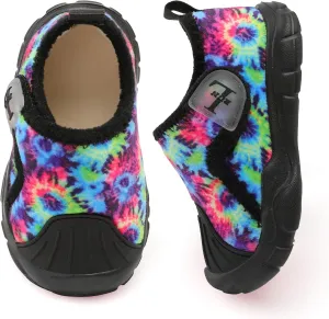 L-RUN Toddler Slippers Soft Boys Girls Barefoot House Slippers Anti-slip Lightweight Home Shoes for Indoor Outdoor Walking