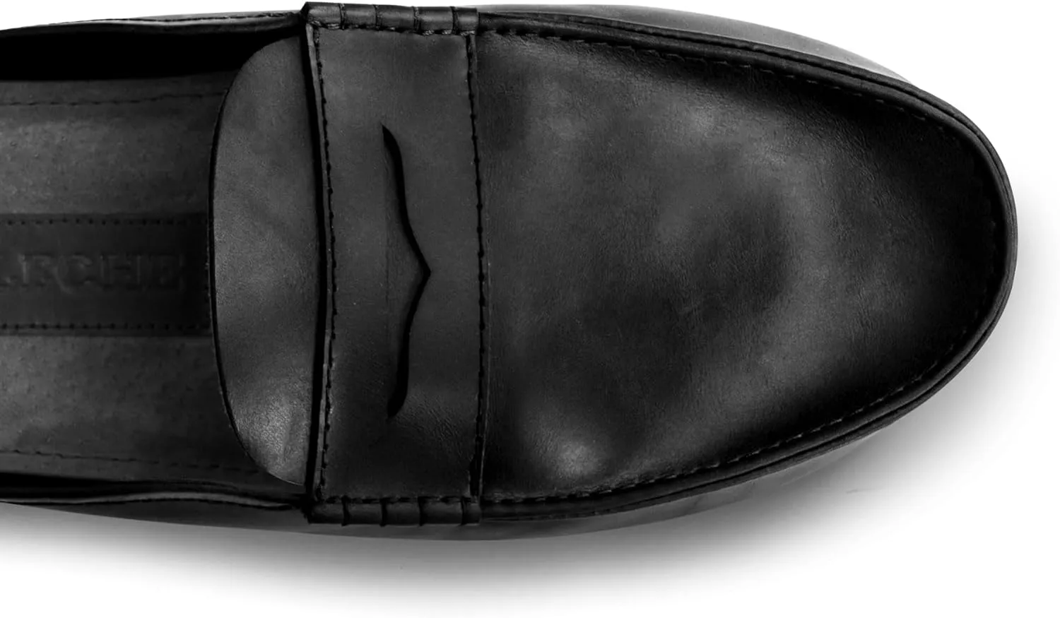 La Leche, Penny Loafer Slippers, Slip-On Indoor Scuffs, Shoes for Home, Full Grain Leather & Memory Foam, Handmade