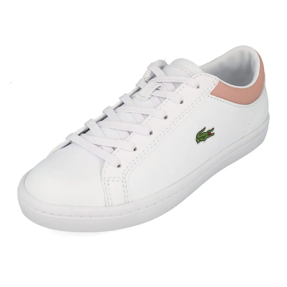 Lacoste Straightset 0120 1 CFA White Light Pink