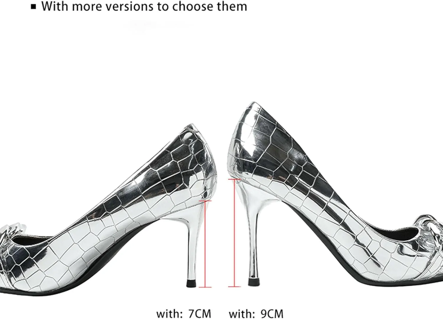 Lacquer Leather Mirror High Heels Women's Slim Heels Spring New French Pointed Shallow Mouth Single Shoes