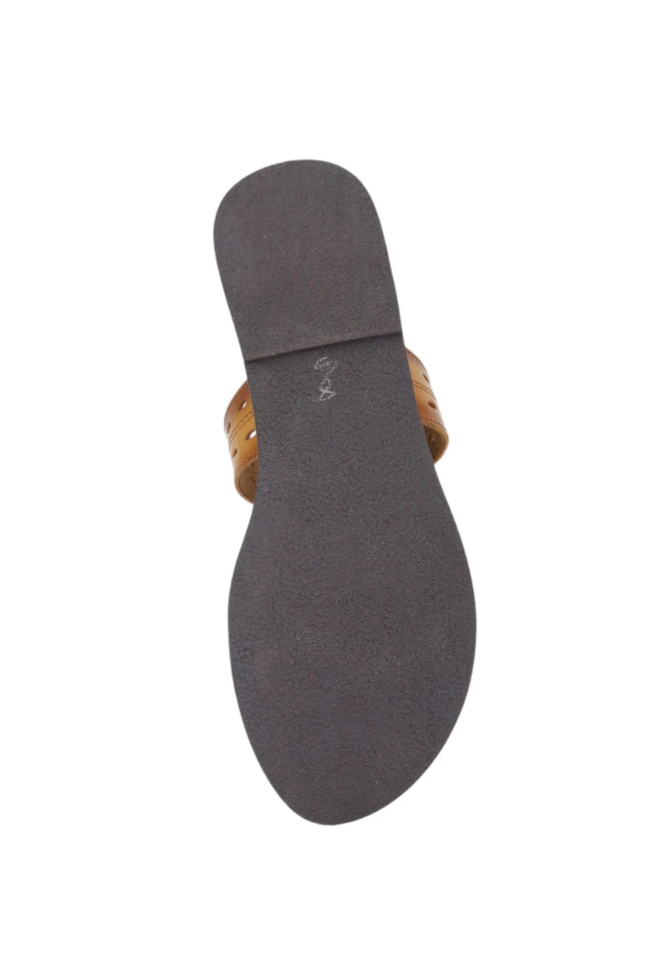 LADIES FLAT LEATHER CHAPPAL 996072
