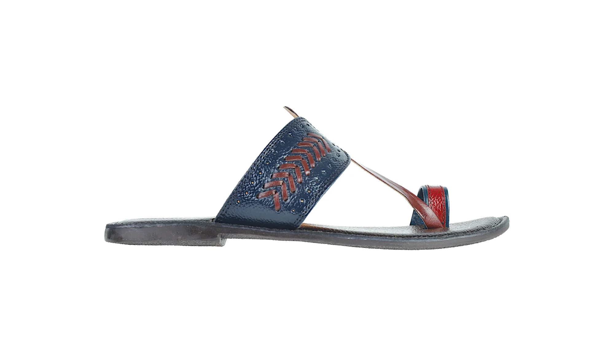 LADIES FLAT LEATHER CHAPPAL 999524