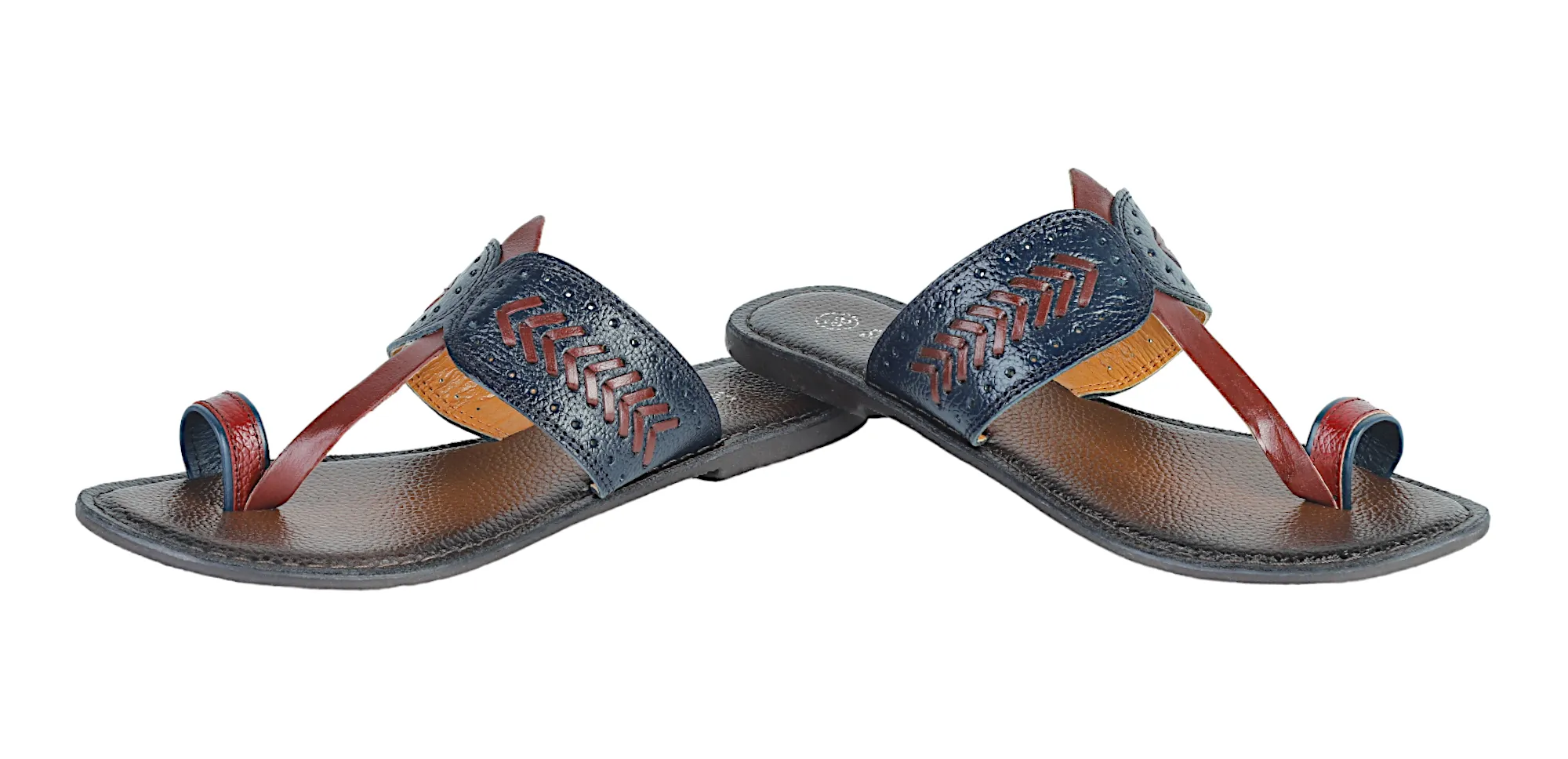LADIES FLAT LEATHER CHAPPAL 999524