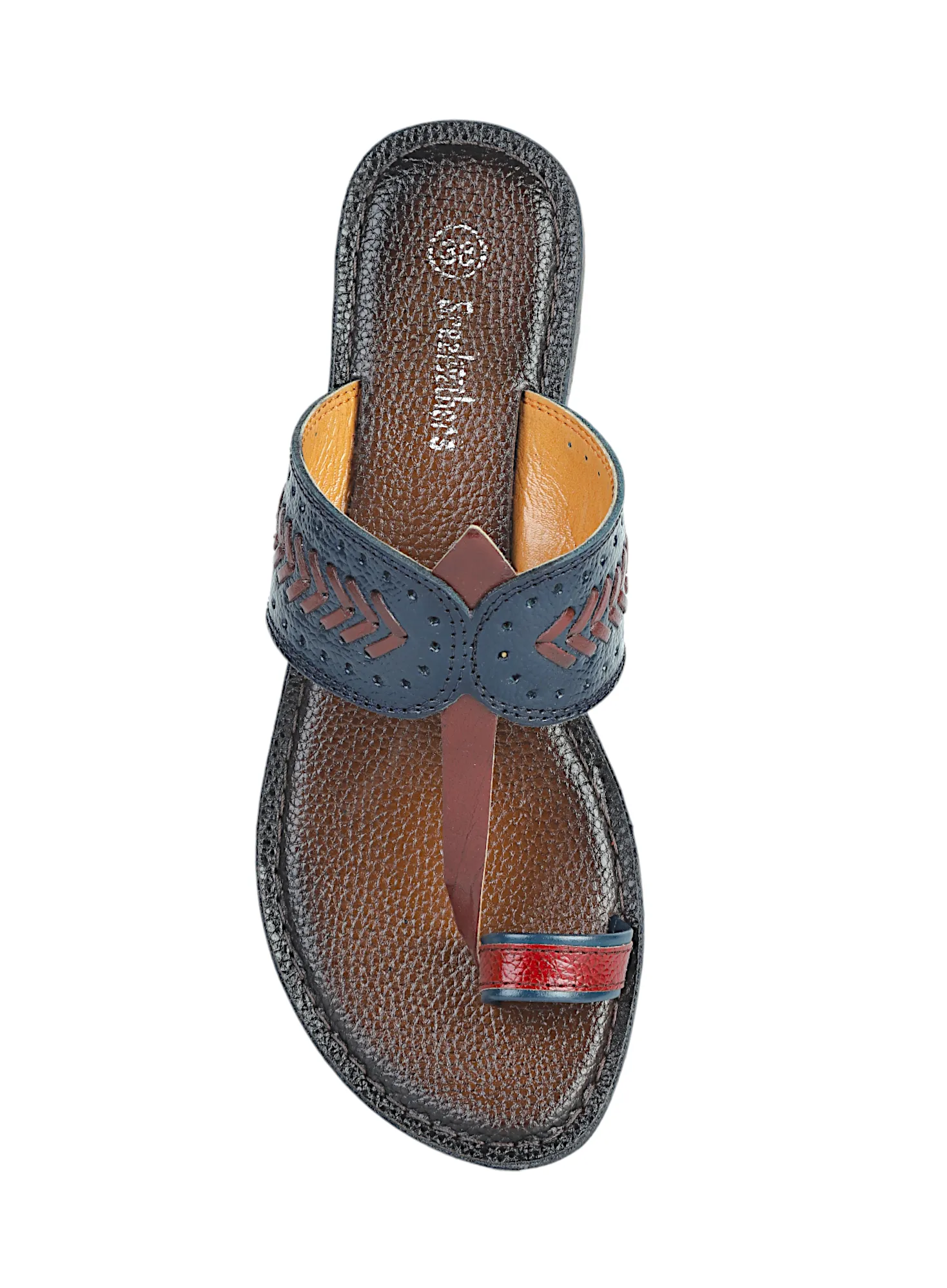 LADIES FLAT LEATHER CHAPPAL 999524
