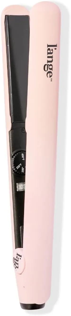 L'ANGE HAIR Le Ceramique 1-Pass Flat Iron Hair Straightener | Fast Heating Ceramic Flat Iron | Best Hot Tools Professional Hair Straightener to Lock in Moisture & Shine | (Blush)