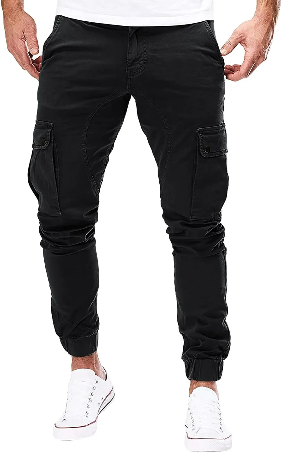 LCMTWX Mens Pants Outdoor and Winter High Street Fashion Leisure Loose Sports Outdoor Running Sweater Pants Trousers Outdoor