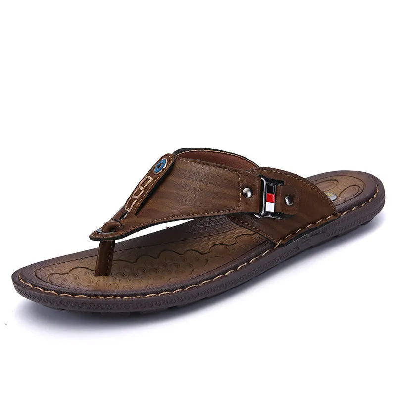Liam | Comfortable Leather Sandal