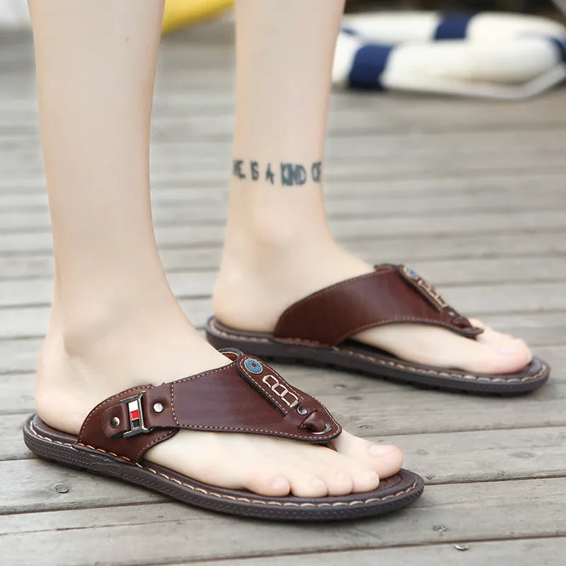 Liam | Comfortable Leather Sandal