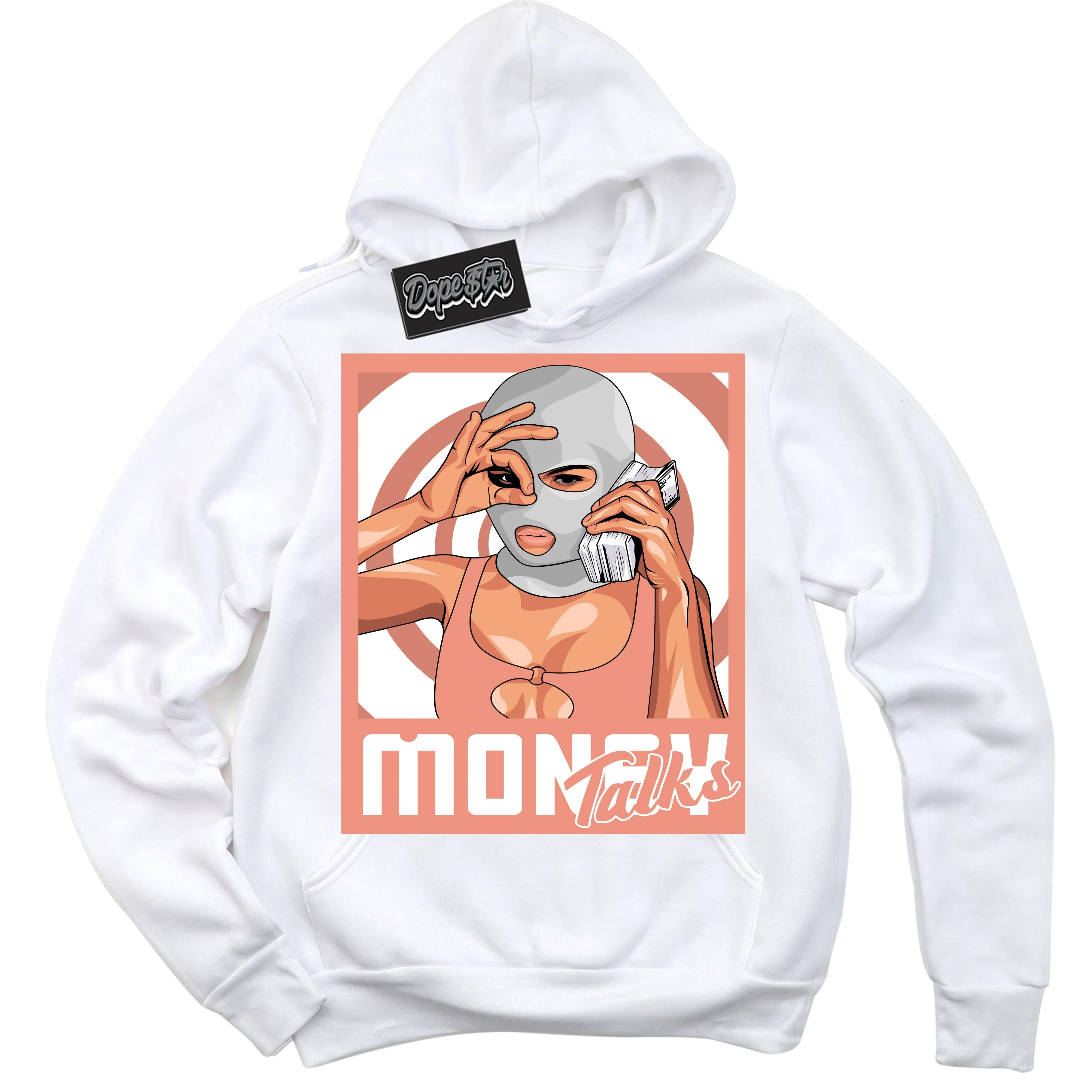 Light Wild Mango Dunk Sneaker Hoodie Money Talks Graphic
