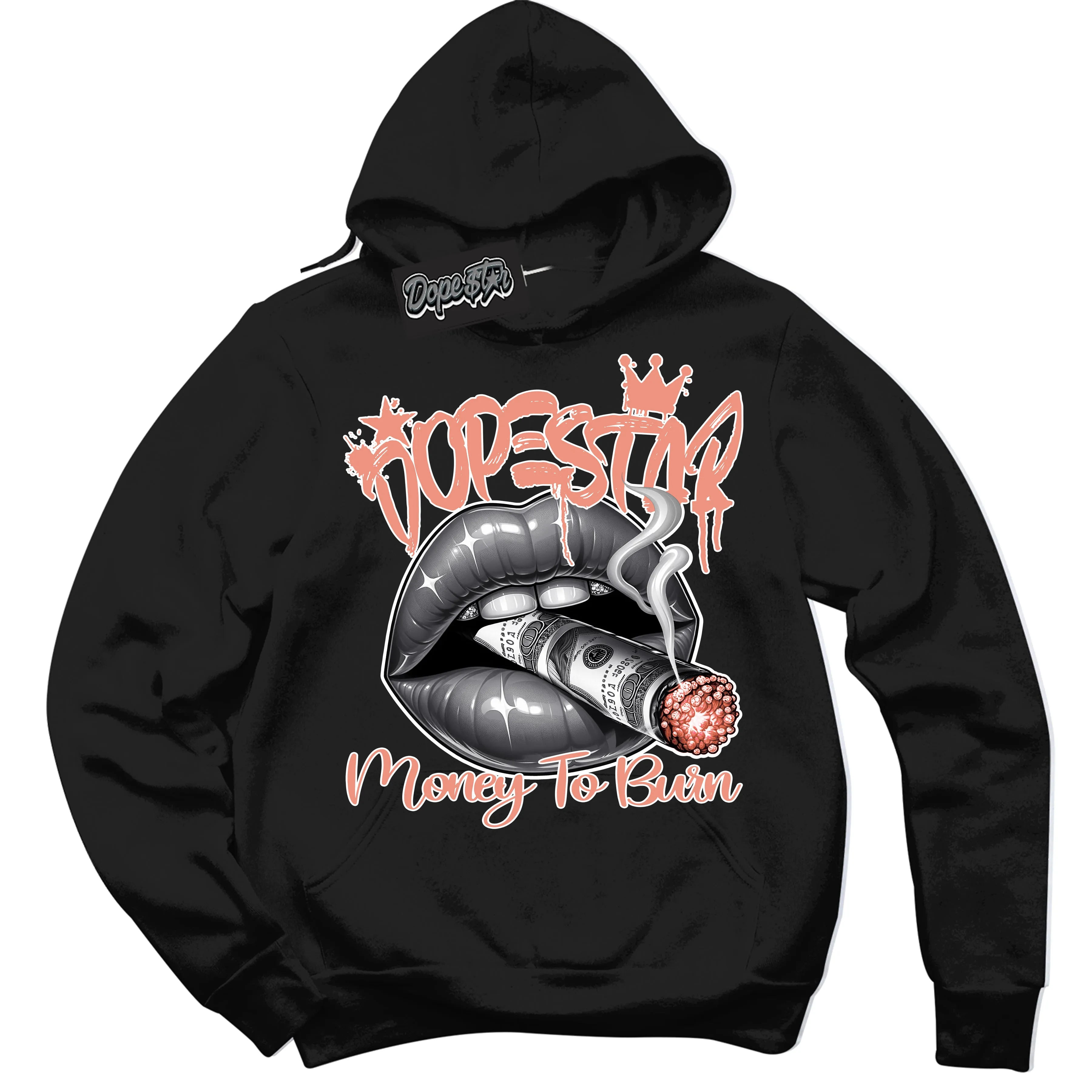 Light Wild Mango Dunk Sneaker Hoodie Money To Burn Graphic