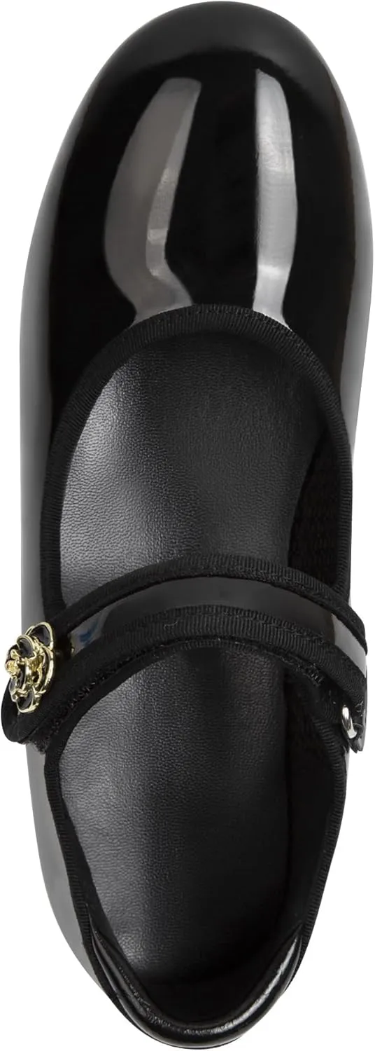 Linodes Economy Unisex-Child Easy Strap Tap Shoe for Girls and Boys Tap Flat