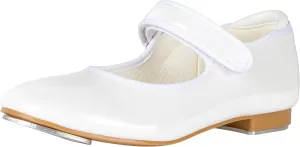 Linodes Economy Unisex-Child Easy Strap Tap Shoe for Girls and Boys Tap Flat