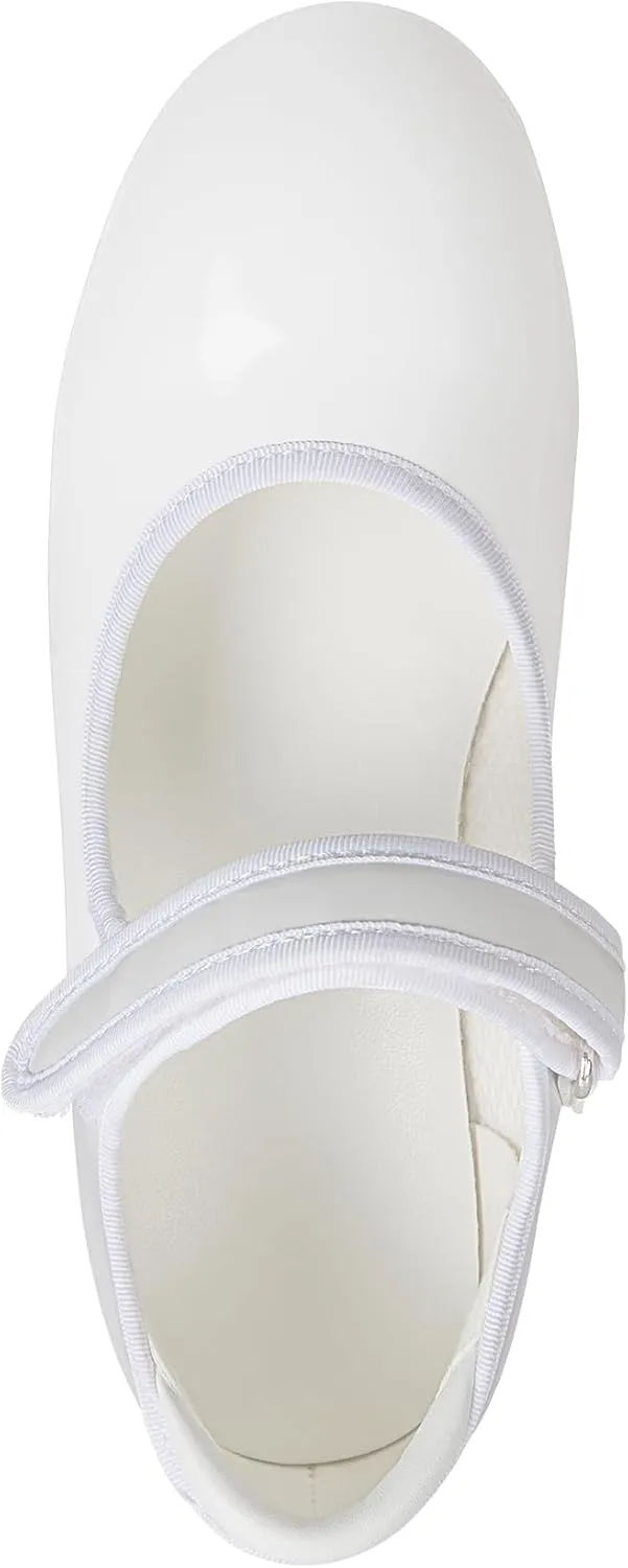 Linodes Economy Unisex-Child Easy Strap Tap Shoe for Girls and Boys Tap Flat