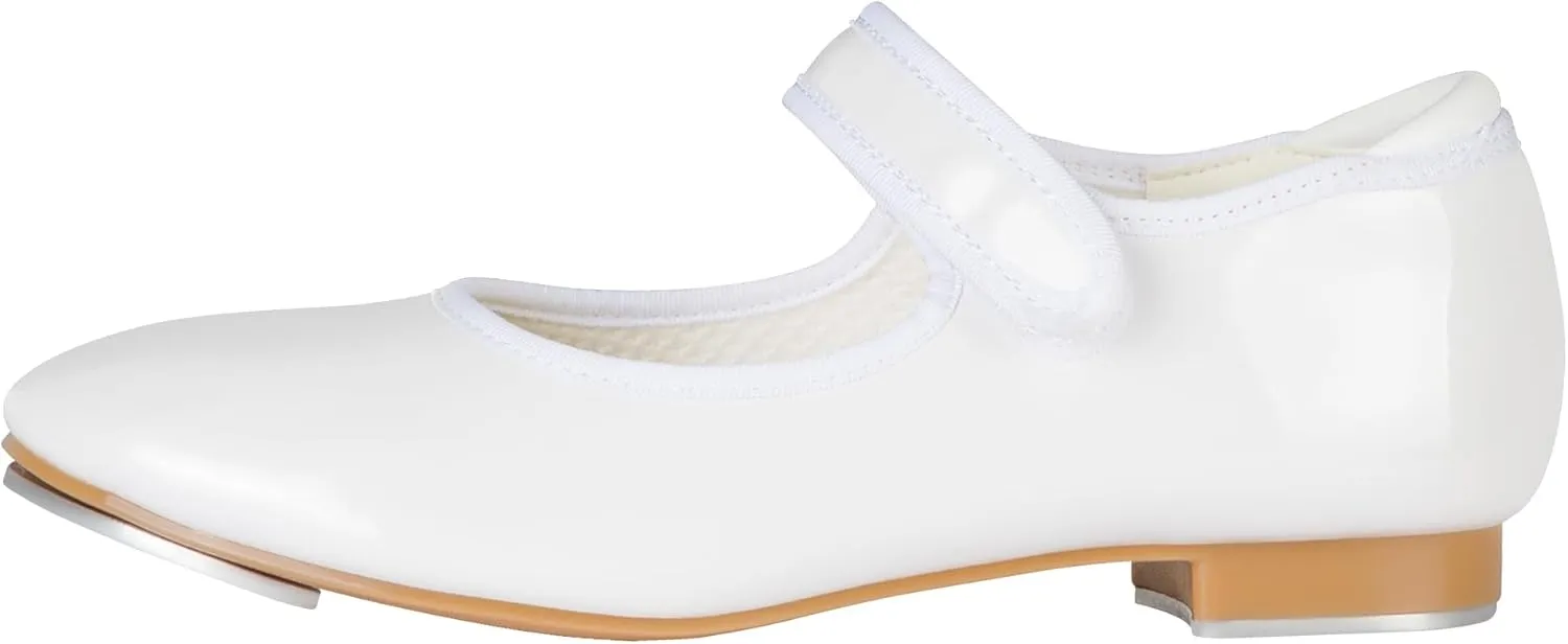 Linodes Economy Unisex-Child Easy Strap Tap Shoe for Girls and Boys Tap Flat