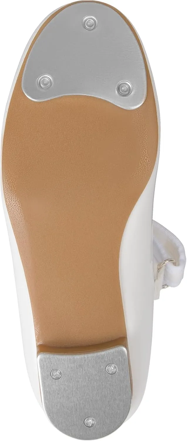 Linodes Economy Unisex-Child Easy Strap Tap Shoe for Girls and Boys Tap Flat