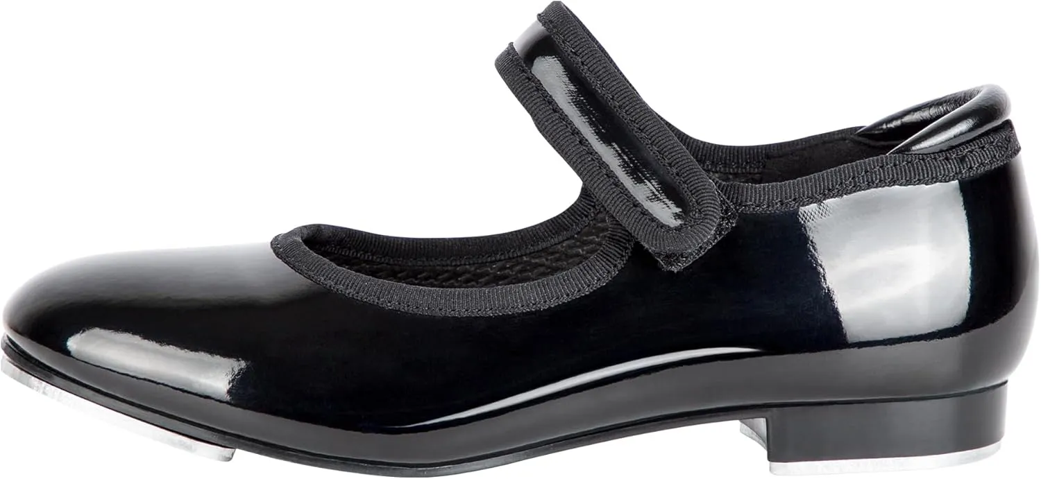 Linodes Economy Unisex-Child Upgraded Easy Strap Tap Shoe for Girls and Boys Maryjane Dance Flat