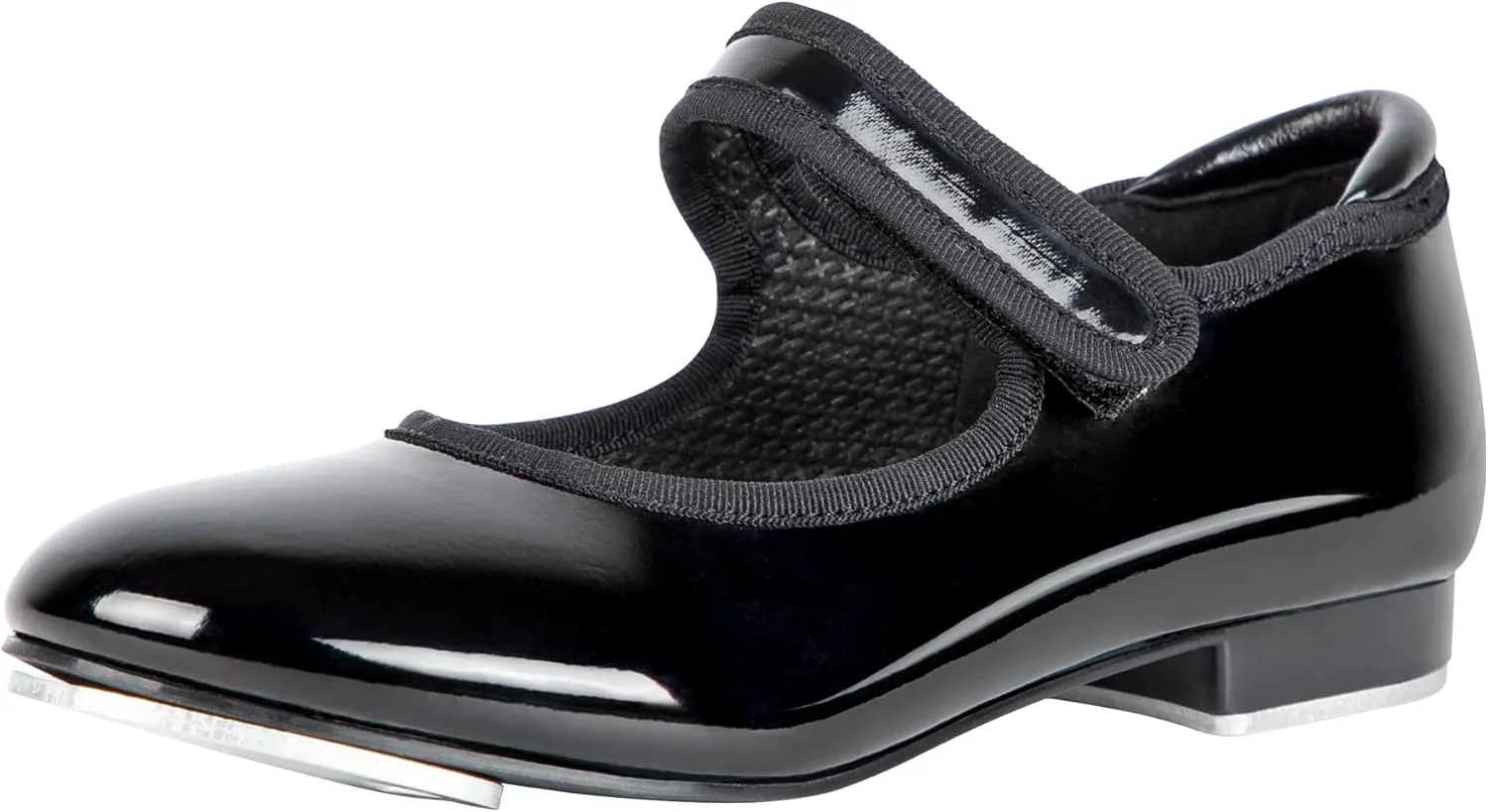 Linodes Economy Unisex-Child Upgraded Easy Strap Tap Shoe for Girls and Boys Maryjane Dance Flat