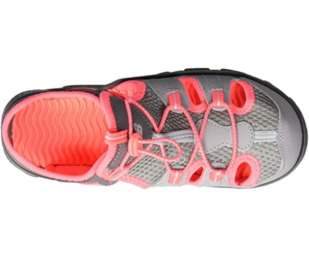 Little Kid's  Adirondack Sandle Grey/Coral